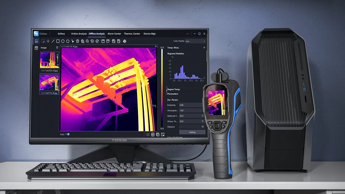 Topdon TC004 Lite Thermal Imaging Camera - Image 2