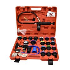 28pcs Universal Radiator Pressure Tester and Vacuum Type Cooling System Kit