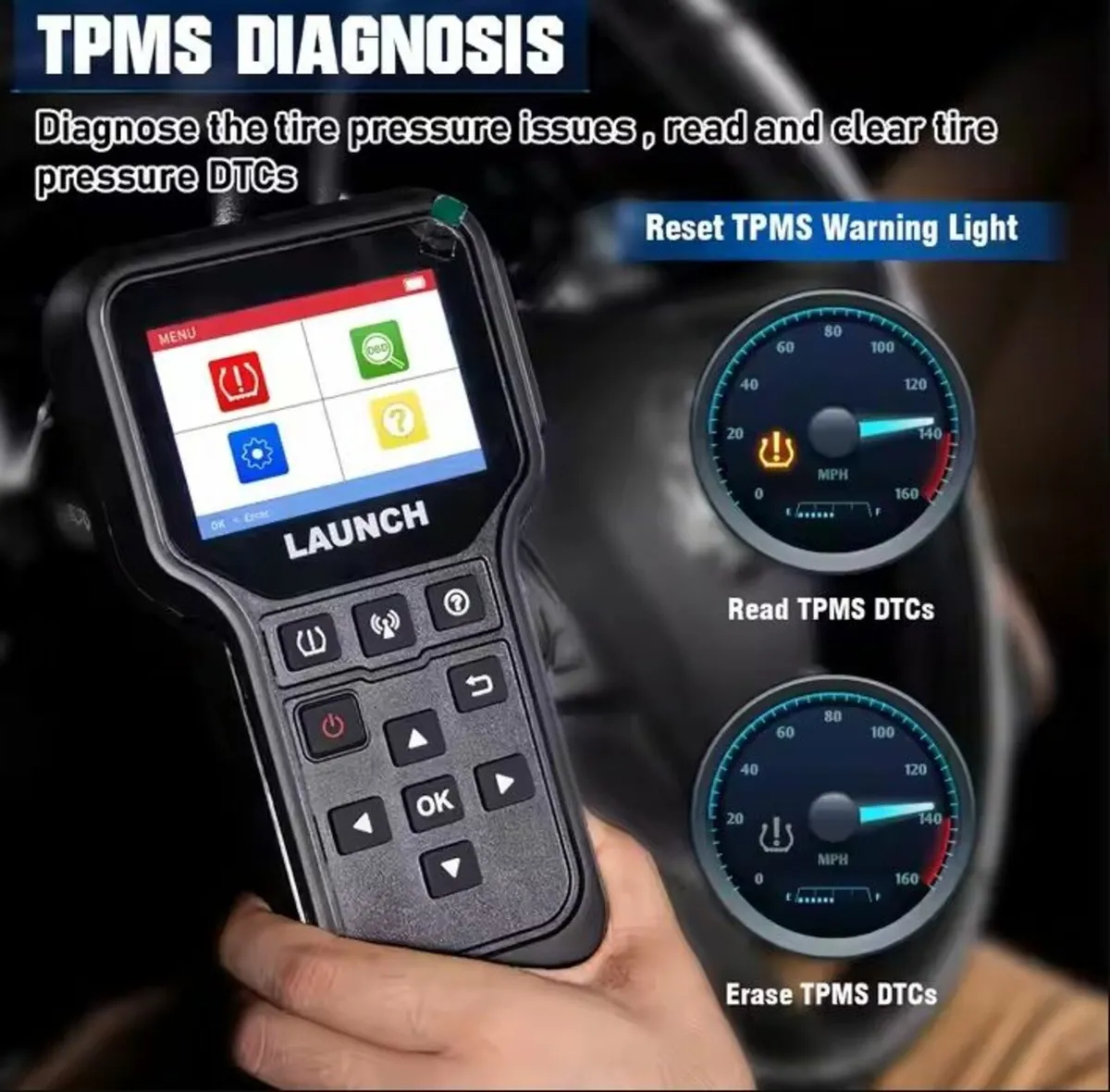 Launch TPMS Relearn Tool
