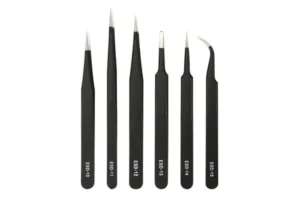 Anti Static Stainless Steel Tweezers Set.webp